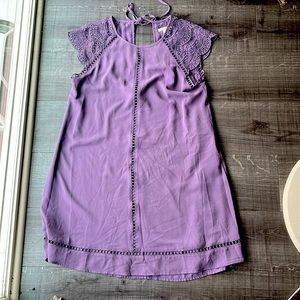 *Barely Worn* Purple Miami Short Sleeve Dress